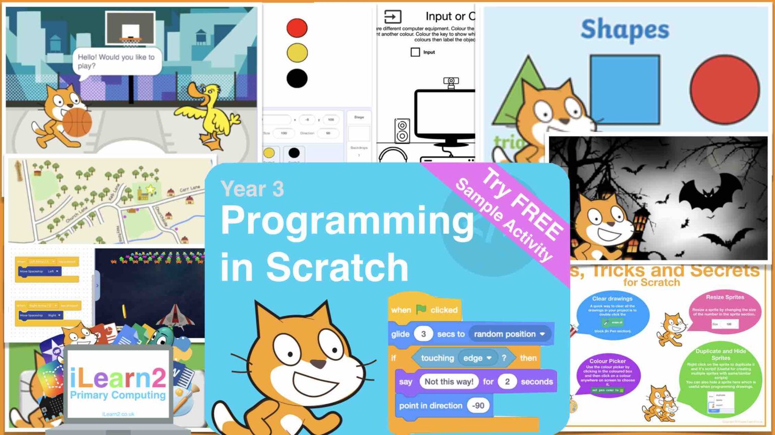 Preview - Year 3 Scratch - Primary Computing Scheme of Work