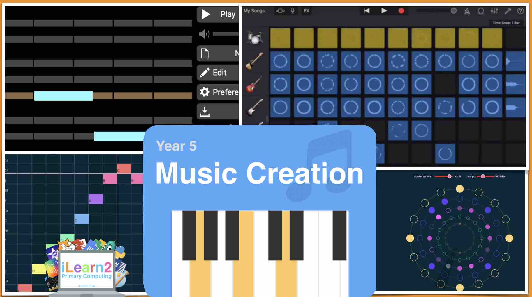 Year 5 Music Creation Activity Pack - iLearn2 | Primary Computing. Made ...
